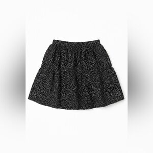 Black Polka Dot Skirt